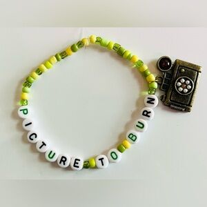Taylor Swift Eras Tour Friendship Bracelet Picture To Burn Debut